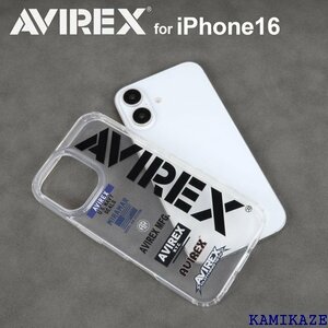 AVIREX iPhone 16 ケース 6.1イン 16 iPhone16 用 ブランド スマホケース ロゴ 3038