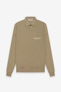 ESSENTIALS LS POLO OAK 192BT212021F サイズL 長袖ポロシャツ 新品未使用品