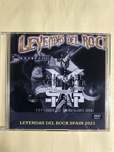 MICHAEL SCHENKER GROUP DVD VIDEO LEYENDAS DEL ROCK 2023 1枚組　同梱可能