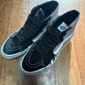 Vans ヴァンズ　サンプルヴァンズ　US9 ハイカット　ファイヤーパターン　スニーカー