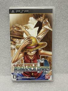 PSP ゲームソフト ワンピース ロマンスドーン 冒険の夜明け H205