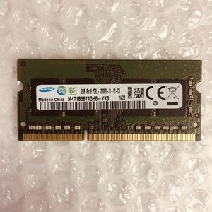 岐阜 即日 送料198円 ★ノートパソコン用 DDR3 メモリ Samsung 2GB (2GBx1枚） 1Rx16 PC3L-12800S-11-13-C3 ★ 動作確認済 RD014