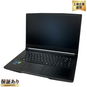 MSI GF63 Thin 11UC-062JP ゲーミングノートPC Core i7-11800H 16GB SSD 512GB WIN11 RTX 3050 15.6インチ FHD 中古 美品 T9398605