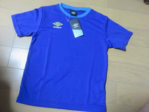 umbro U/DRY ジュニア 半袖プラシャツ 150 BL 新品 ☆特別価格★