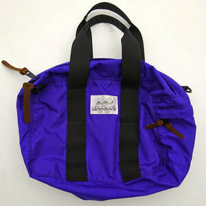 グレゴリーミニ ボストンバッグ XS 旧ロゴタグ 2007 復刻版モデル GREGORY　ダッフルバッグ青ブルー「DUFFLE-XS ダッフル‐XS