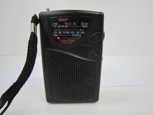 ANDO　AM、FMポータブルラジオ　RA-26　昭和レトロ　中古　ジャンク扱い