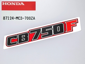 ◆ホンダ純正 復刻品 87124-MC3-700ZA サイドカバーマーク TYPE 1(赤) ☆1/CB750F/FC/サイドカバー エンブレム/デカール