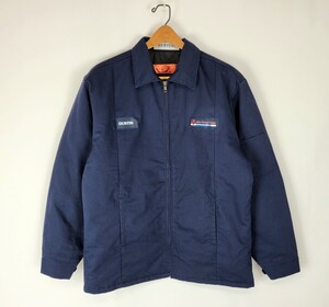 美品 00s REDKAP ワークジャケット navy M 作り大きめ L ～XL レッドキャップ アウター ネイビー