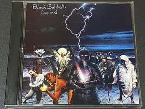 ◆即落◆廃盤◆BLACK SABBATH ブラック・サバス/LIVE EVIL ライヴ・イーヴル◆DISK2◆1983年作◆ロニージェイムズディオ(Vo)在籍時のLIVE◆