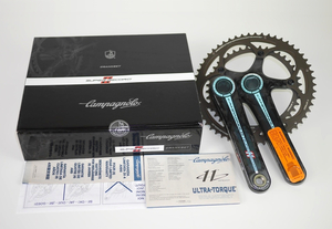 新品 CAMPAGNOLO SUPER RECORD カンパニョーロ カンパ スーパーレコード クランクセットFC12-SR524Cカーボンクランク175 mm黒11速11s 54/42