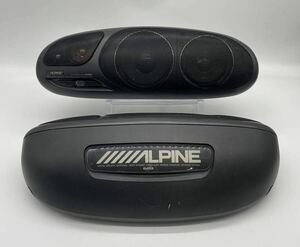 【い-7-65-100】ALPINE 4WAY スピーカー 6453 アルパイン カースピーカー 動作未確認 中古品