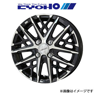 共豊 アルミホイール 4本 スマック グレイヴ フィットクロスター GR5/GR7(16×6.0J 4-100 INSET40 サファイアブラックポリッシュ)KYOHO