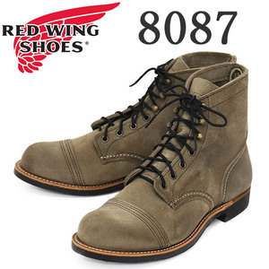 REDWING (レッドウィング) 8087 Iron Ranger アイアンレンジャー スレートミュールスキナー US9.5D-約27.5cm