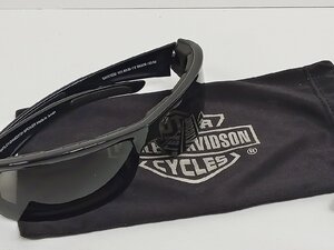 [15A-611-009-1] HARLEY-DAVIDSON ハーレーダビッドソン サングラス ゴーグル 収納袋付き 中古