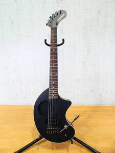 【USED!FERNANDES アンプ内蔵ミニギター ZO-3★フェルナンデス/ゾーサン/芸達者？/アーム付き ※現状品＠140（11）】