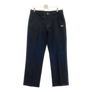 【1円】UNDER ARMOUR アンダーアーマー ロング パンツ ブラック系 94 [240101285945]