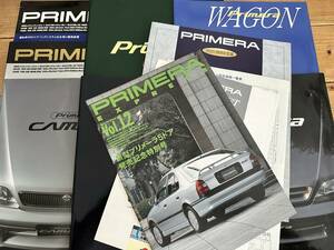 日産　NISSAN　PRIMERA WAGON CAMINO UK 2001,2004,1997,1995,1997,1997,1995,1994　本カタログ6冊＋α　プリメーラ　ワゴン