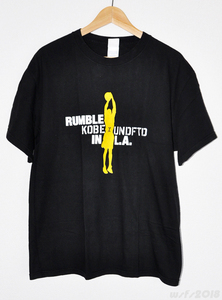 【NBA P/USED】コービーブライアント Tシャツ(RUMBLE IN LA)【UNDEFEATED/アンディフィーテッド】kobe bryant lakers