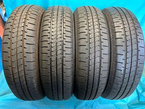 ①2023年製155/65R14バリ山！中古タイヤ4本セット　BRIDGESTONE NEWNO ECOPIA ニューノ　エコピア　ブリヂストン