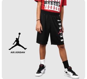 送料無料 新品 JORDAN バスパン メッシュショーツ ボーイズ M BLK