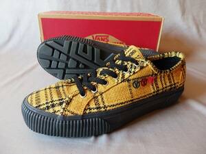 28.5cm！新品◆VANS　DELRIDGE SF◆US10.5(28.5cm)YELLOW/B◆サーフィン/スケートボード/スノーボード/BMX