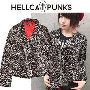 【 HELLCATPUNKS 】ライダースジャケット ヘルキャットパンクス LEO