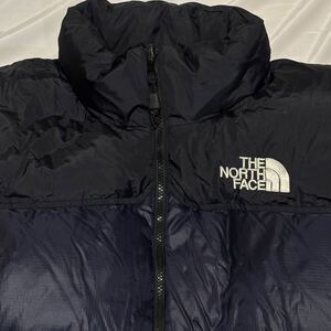 THE NORTH FACE★ ダウンジャケット★ ブラック Xネイビー★XL★ ノースフェイス DOWN JACKET