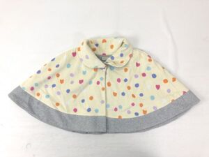 ツモリチサト スリープ TSUMORI CHISATO Sleep 水玉 フリース ルームウェア ポンチョ ジャケット レディース ポリエステル100%