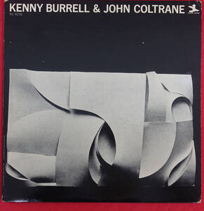 極美! US NEW JAZZ NJLP 8276 オリジナル Kenny Burrell with John Coltrane DG