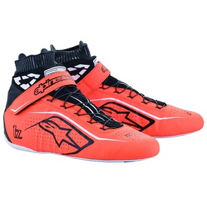 alpinestars(アルパインスターズ) レーシングシューズ TECH-1 Z V2 SHOES (サイズUSD：7) 4512 ORANGE FLUOBLACK WHITE[FIA8856-2018公認]