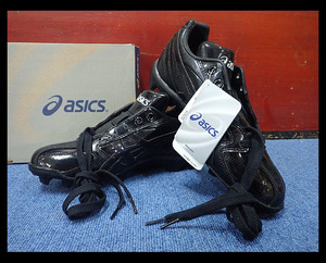 【海蛍】未使用タグ付保管品 asics アシックス SFP100 SPEEDSHINE ベースボールシューズ 23.5cm 箱付⑲