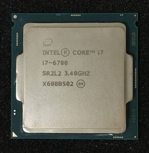 ★動作確認済、保証付★Intel Core i7-6700 SR2L2 (CPU) 3.40GHz-4.00GHz