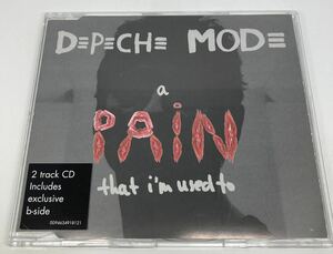 DEPECHE MODE DEPECHE MODE A PAIN THAT IM USED A PAIN THAT IM USED デペッシュ・モード