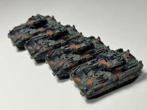 1/144 CAN.DO DOYUSHA 童友社 マイクロアーマー 第9弾 シークレット M3A2 ブラッドレー 歩兵戦闘車 第36歩兵連隊 第1大隊 B中隊 ×4