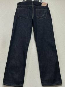 ※桃太郎ジーンズ MOMOTAROJEANS 銅丹 G019-MZ 14.7oz 特濃 セルビッチ デニムパンツ 未裾直 日本製 濃紺 大きいサイズ 36 BJBD.C