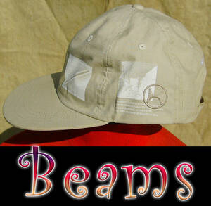 即決■BEAMS■ホワイティウメダへようこそcap■■古着