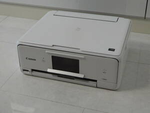 正常動作美品　Canon PIXUS 複合機 ＴＳ８０３０　白　スペアインクXLタイプ1セット付 印刷枚数６００枚以下