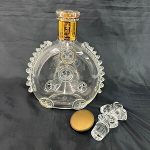 P431-C8-1280 空ボトル REMY MARTIN LOUIS XIII レミーマルタン ルイ13世 コニャック ブランデー Baccarat バカラボトル 空瓶 栓付き ⑩