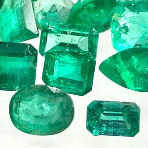 1円〜!!◆天然エメラルドおまとめ23ct◆f 約4.6g ルース 裸石 宝石 ジュエリー jewelry emerald ベリル w3ヤ64