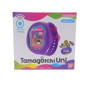 ★【BANDAI バンダイ】たまごっちユニ パープル Tamagotchi Uni 起動〇 おもちゃ ホビー コレクション ★18555