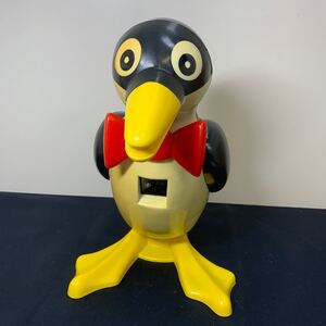 ★大阪/店舗受け取り可★かき氷器 昭和レトロ ペンギンちゃん ぺんぎん アンティーク かきごおり 約高さ30cm アサヒ玩具　回転動作OK★