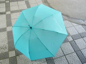 モンベル 《mont-bell》　折りたたみ傘（ライトブルー系）