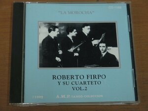 CD タンゴ ロベルト・フィルポ4重奏団 第2集 CD-1168 A.M.P. 中古品 ROBERTO FIRPO CUARTETO VOL.2