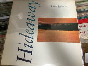 【綺麗な盤面】デイヴィット・サンボーン：DAVID・SANBORN（HIDEAWAY／ハイダウェイ）1979年録音／泣きの、アルトサックス