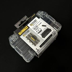 ラス1 新品未使用 DEWALT デウォルト 黒 タフケース 小 DWASTCASEBLK 検) オーガナイザー 工具箱 ツールボックス マキタ マックパック