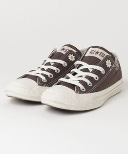 「CONVERSE」 ローカットスニーカー 23.0cm ブラウン レディース