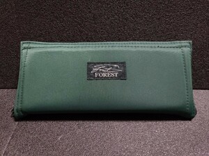 Forest　フォレスト　スプーン　ワレット　ルアー　ケース　グリーン　釣り　用品　