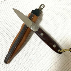 1円～ 決算処分 珍品 レア 福田正孝 M.FUKUDA ATS34 彫金細工 シースナイフ ハンドメイド カスタムナイフ IW411CKLP02FKD_B