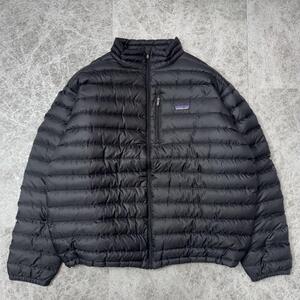 patagonia パタゴニア ダウンセーター ブラック 黒 XL グースダウンジャケット アウトドア 人気モデル 軽量 極暖 防寒 タウンユース