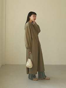 新品 TODAYFUL トゥデイフル 定価1万7600円 ガーゼ ギャザー ドレス Gauze Gather Dress ワンピース　36　管理番号F271Q253